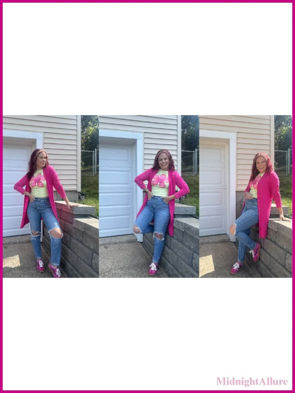 Lightweight Knit Cardigan Women Open Front V-Neck Button Long Sleeve